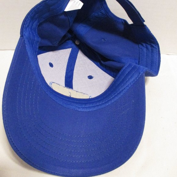 Bud Light Beer Blue White Adjustable Back Graphic Travel Vacation Party Hat - Picture 6 of 7